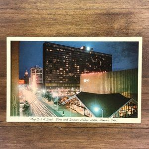 Vintage Denver Colorado Downtown Souvenir Postcard